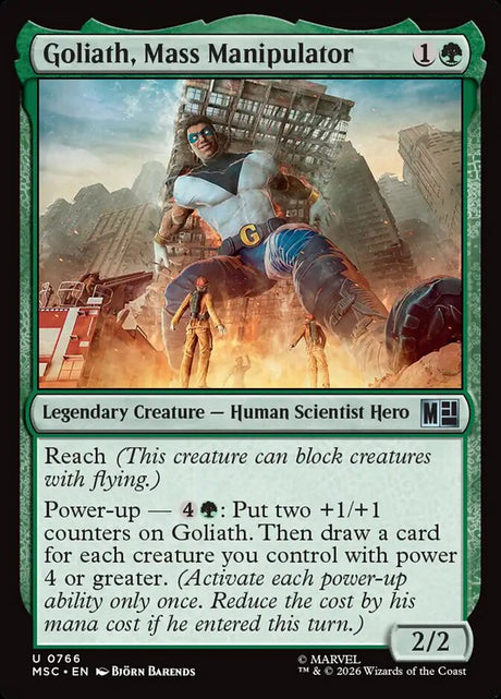 Goliath, Mass Manipulator (766) - Marvel Super Heroes Commander (MSC)
