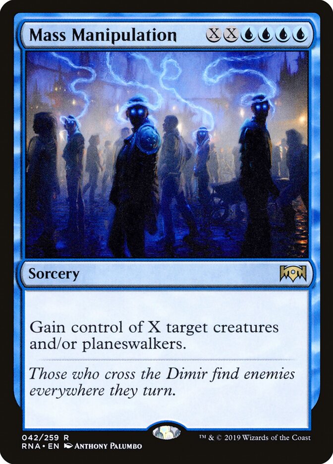 Mass Manipulation (42) - Ravnica Allegiance (RNA)