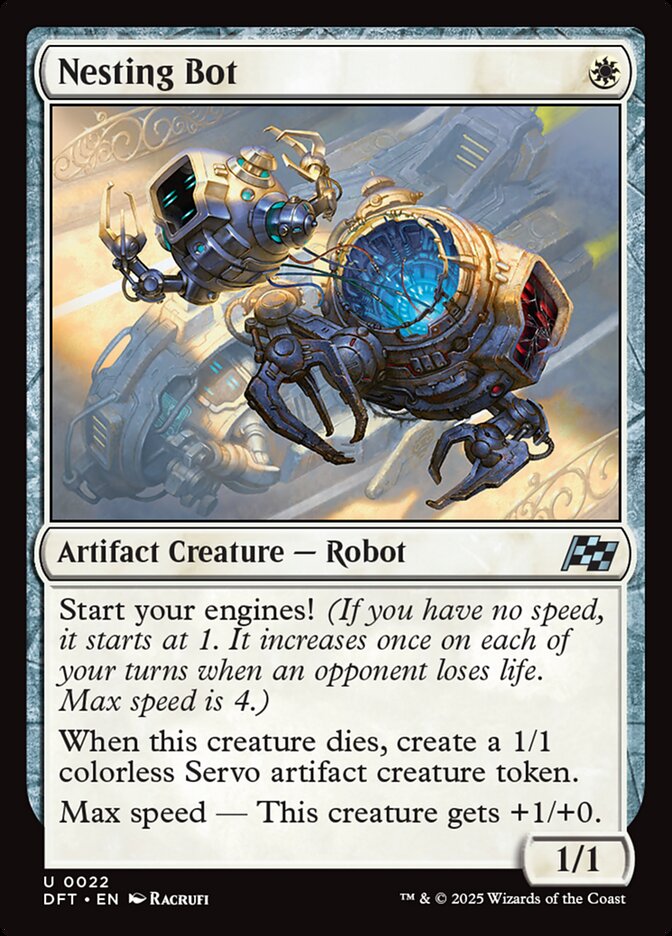 Nesting Bot - [Foil] Aetherdrift (DFT)