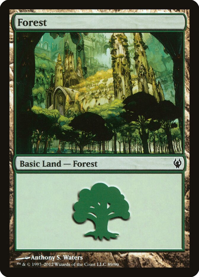 Forest (89) - Duel Decks: Izzet vs. Golgari (DDJ)