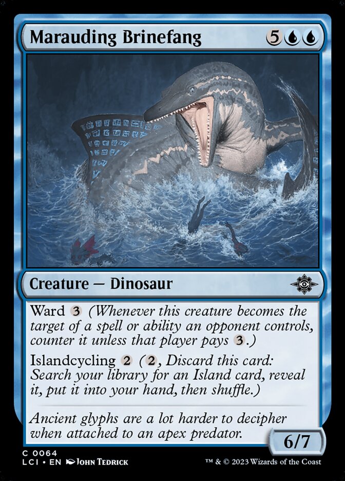 Marauding Brinefang (64) - The Lost Caverns of Ixalan (LCI)