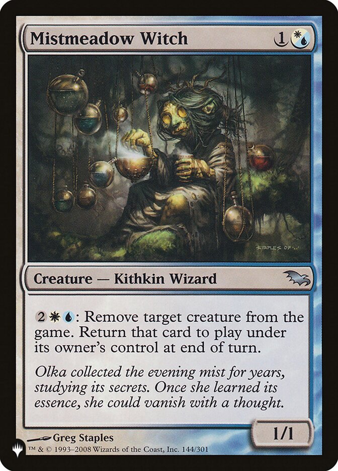 Mistmeadow Witch (SHM-144) - The List (PLST)