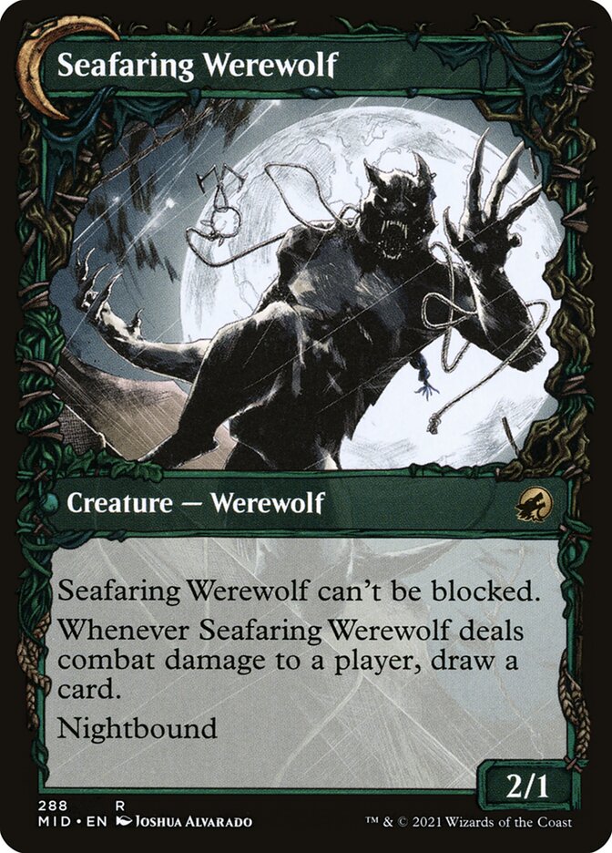 Suspicious Stowaway // Seafaring Werewolf (288) - Innistrad: Midnight Hunt (MID)