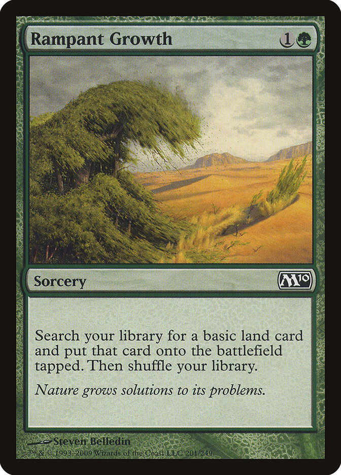 Rampant Growth (201) - Magic 2010 (M10)