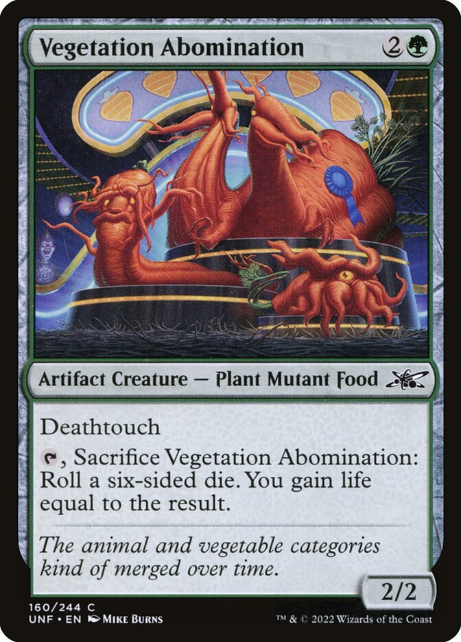 Vegetation Abomination (160) - Unfinity (UNF)