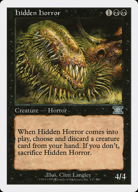 Hidden Horror (137) - Classic Sixth Edition (6ED)