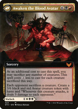 Extus, Oriq Overlord // Awaken the Blood Avatar (323) - Strixhaven: School of Mages (STX)