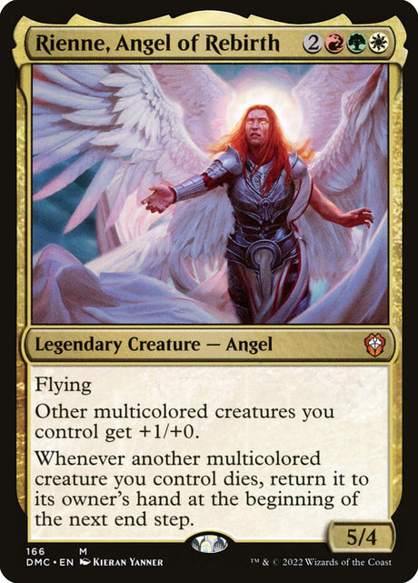 Rienne, Angel of Rebirth (166) - Dominaria United Commander (DMC)