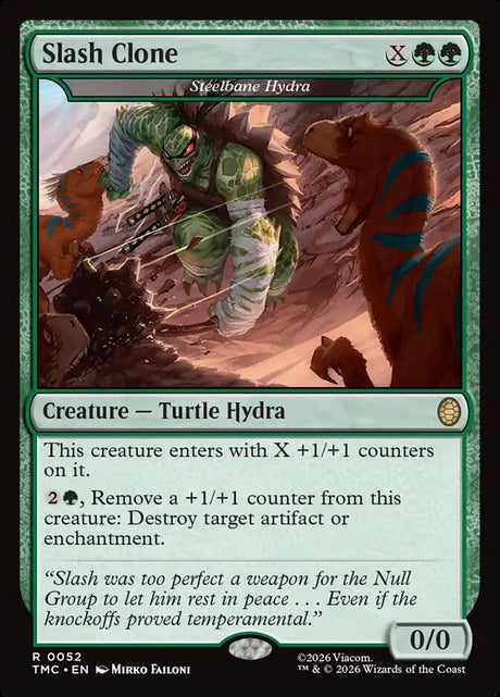 Slash Clone - Steelbane Hydra (52) - Teenage Mutant Ninja Turtles Eternal (TMC)