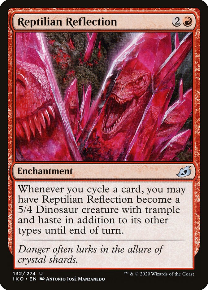 Reptilian Reflection (132) - Ikoria: Lair of Behemoths (IKO)
