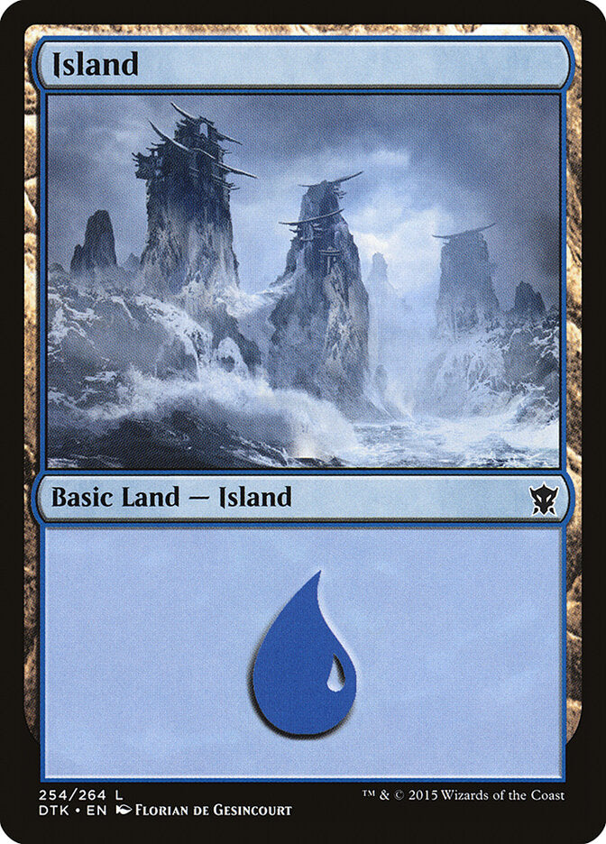 Island (254) - Dragons of Tarkir (DTK)