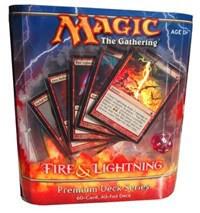 Premium Deck Series: Fire and Lightning Deck - [Damaged Packaging]