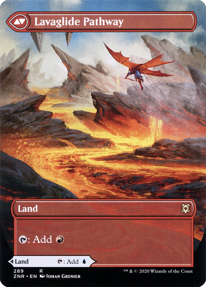 Riverglide Pathway // Lavaglide Pathway (289) - Zendikar Rising (ZNR)