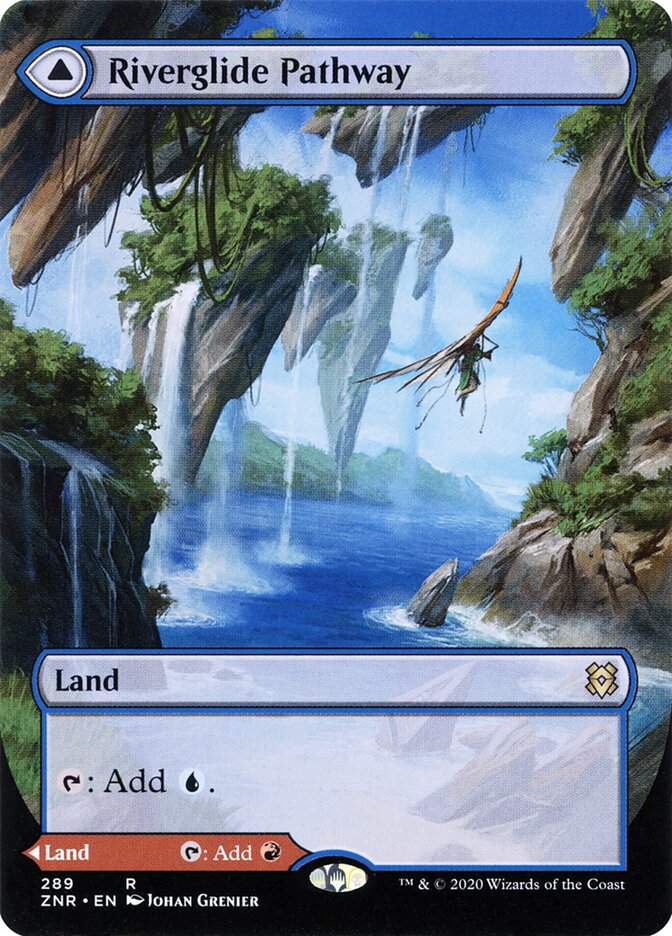 Riverglide Pathway // Lavaglide Pathway (289) - Zendikar Rising (ZNR)
