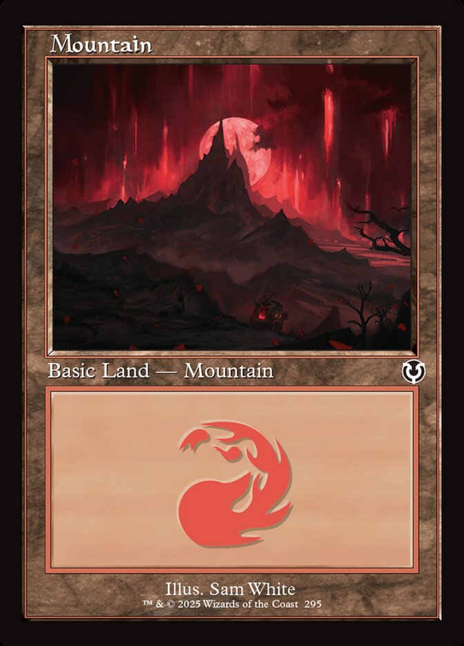 Mountain (295) - [Retro Frame] Innistrad Remastered (INR)
