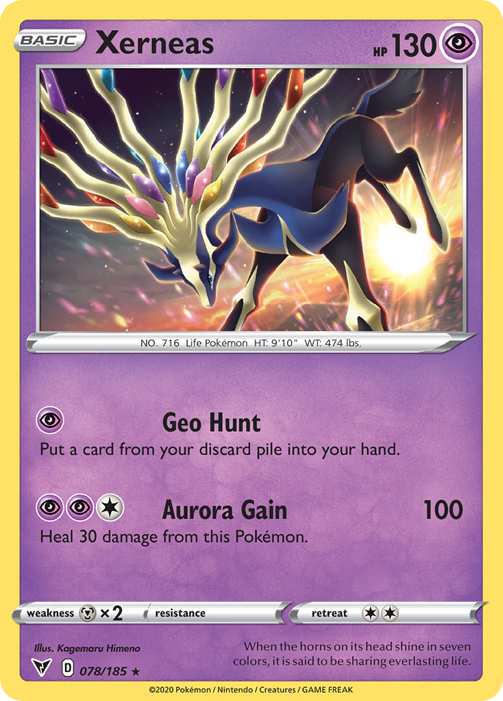 Xerneas (78/185) - [Holo Foil] Vivid Voltage (VIV)