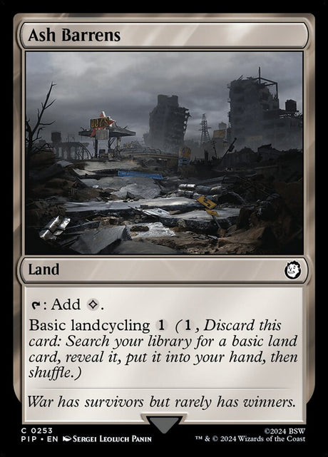 Ash Barrens (253) - Fallout (PIP)