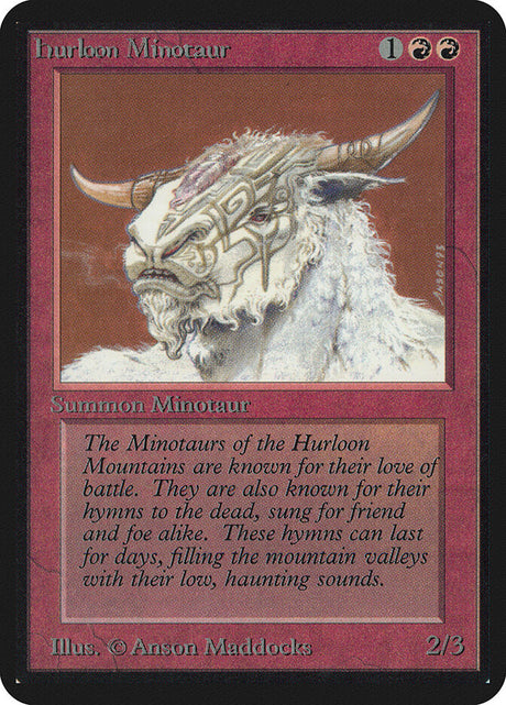 Hurloon Minotaur (158) - Limited Edition Alpha (LEA)