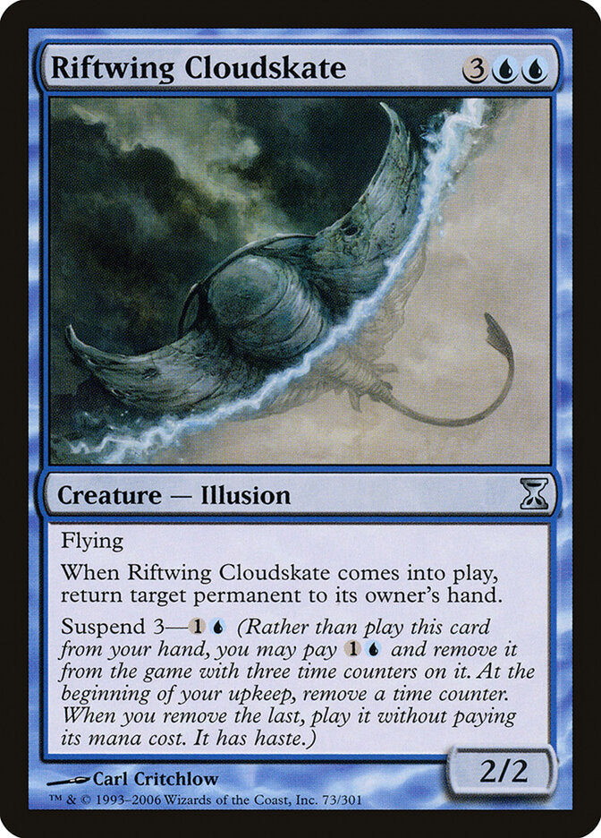 Riftwing Cloudskate (73) - Time Spiral (TSP)