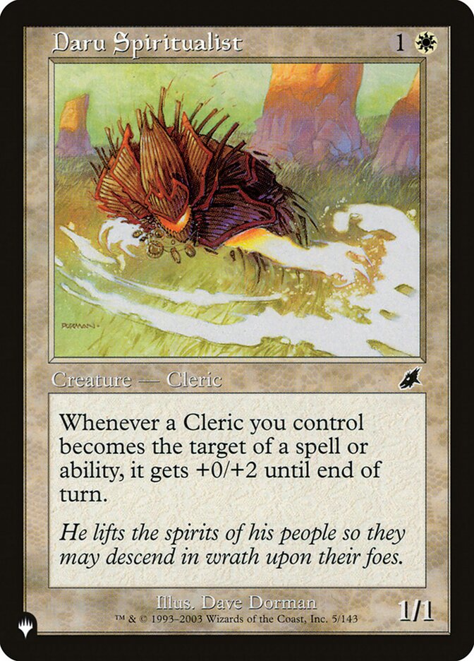 Daru Spiritualist (SCG-5) - The List (PLST)