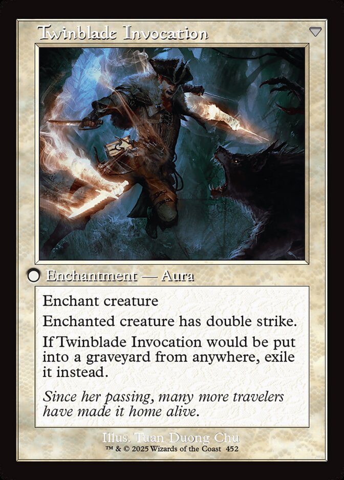 Twinblade Geist // Twinblade Invocation (452) - Innistrad Remastered (INR)