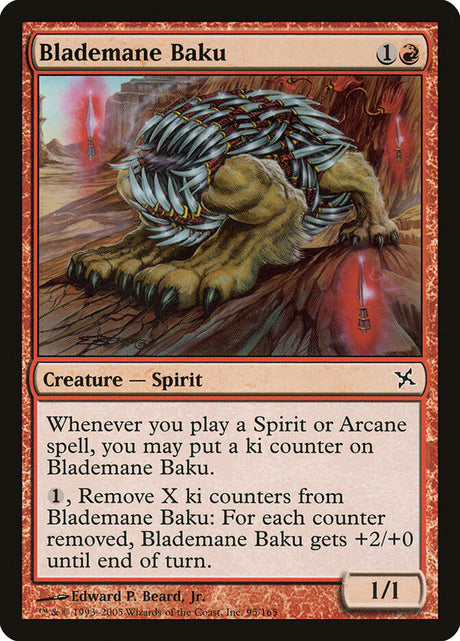 Blademane Baku (95) - Betrayers of Kamigawa (BOK)