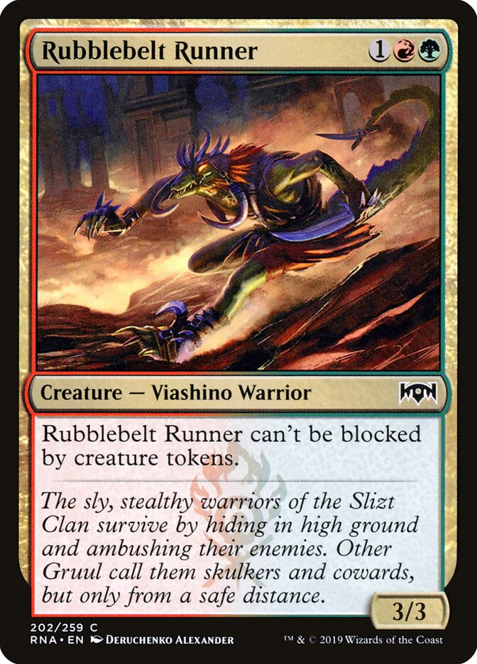 Rubblebelt Runner (202) - Ravnica Allegiance (RNA)