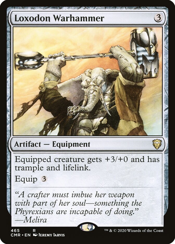 Loxodon Warhammer (465) - Commander Legends (CMR)