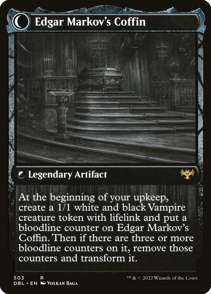 Edgar, Charmed Groom // Edgar Markov's Coffin (503) - Innistrad: Double Feature (DBL)