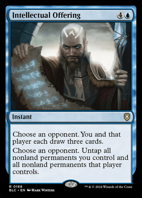 Intellectual Offering (168) - Bloomburrow Commander (BLC)