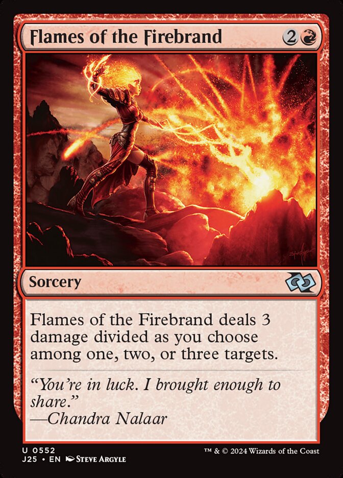 Flames of the Firebrand (552) - Foundations Jumpstart (J25)
