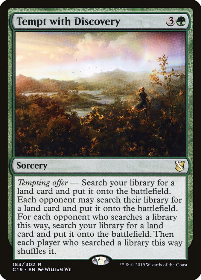 Tempt with Discovery (183) - Commander 2019 (C19)