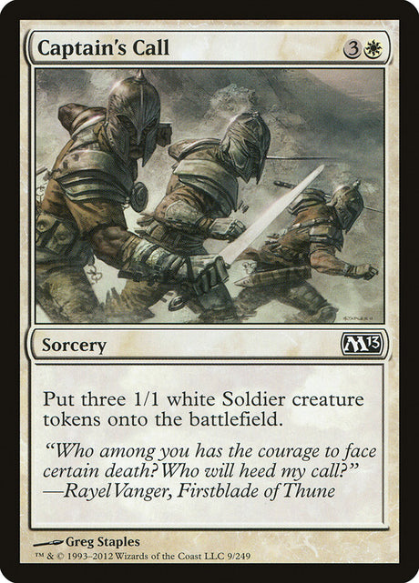 Captain's Call (9) - Magic 2013 (M13)