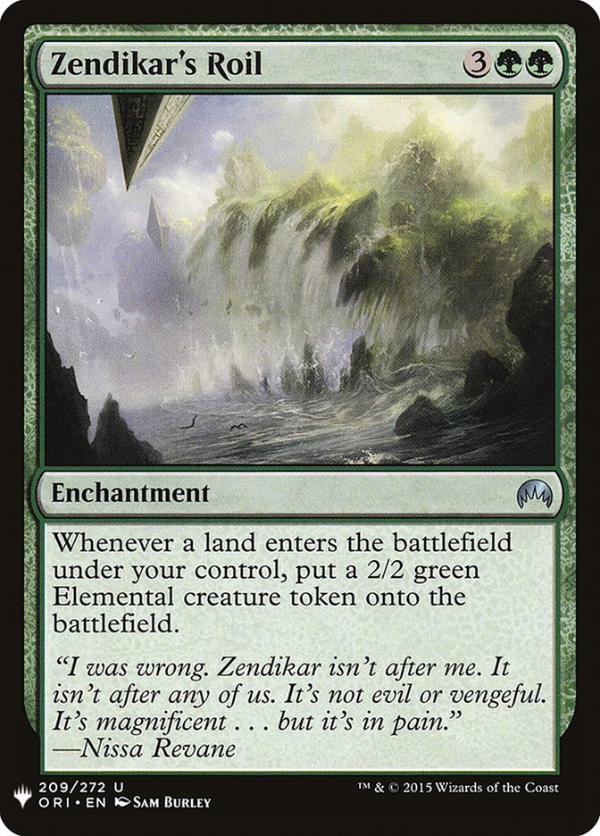 Zendikar's Roil - The List (PLST)