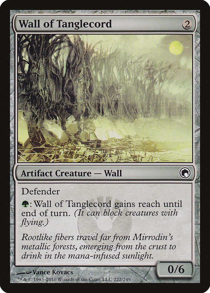Wall of Tanglecord (222) - Scars of Mirrodin (SOM)