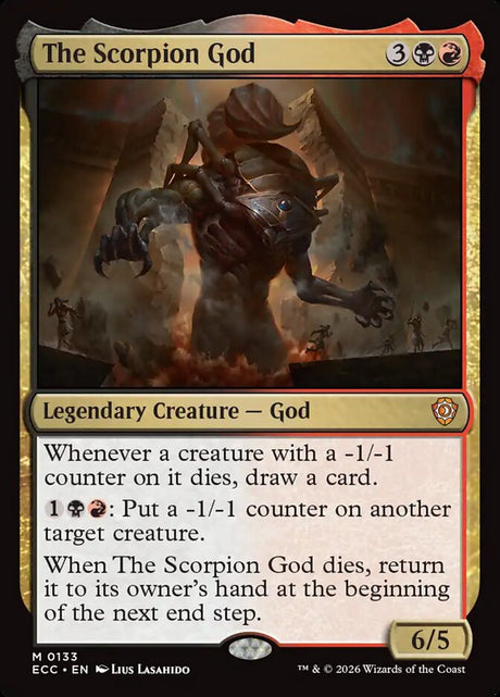 The Scorpion God (133) - Lorwyn Eclipsed Commander (ECC)