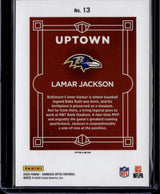 2025 Donruss Optic #13 Lamar Jackson Uptown