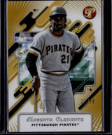 2025 Topps Pristine #135 Roberto Clemente Pristine Gold /50 Jersey #
