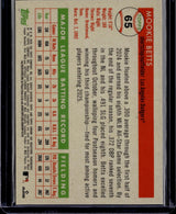 2025 Topps Chrome Platinum Mookie Betts Platinum Toile White Orange /25