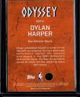 2025-26 Topps Signature Class #ODY-2 Dylan Harper Odyssey
