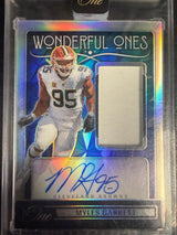 2024 Panini One Myles Garrett Wonderful Ones Auto /99