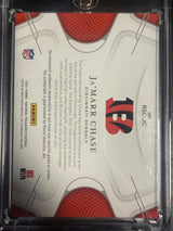 2021 Panini National Treasures Ja'Marr Chase Rookie NFL Gear Auto /25