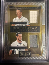 2016-17 Select Cristiano Ronaldo / James Rodriguez Double Team Memorabilia