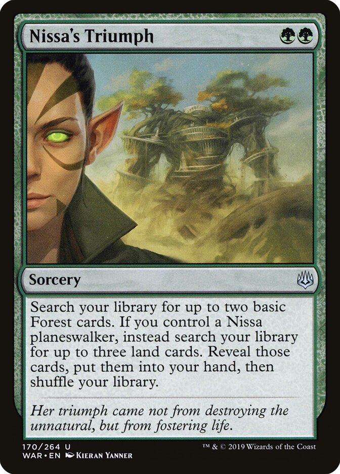 Nissa's Triumph (170) - War of the Spark (WAR)