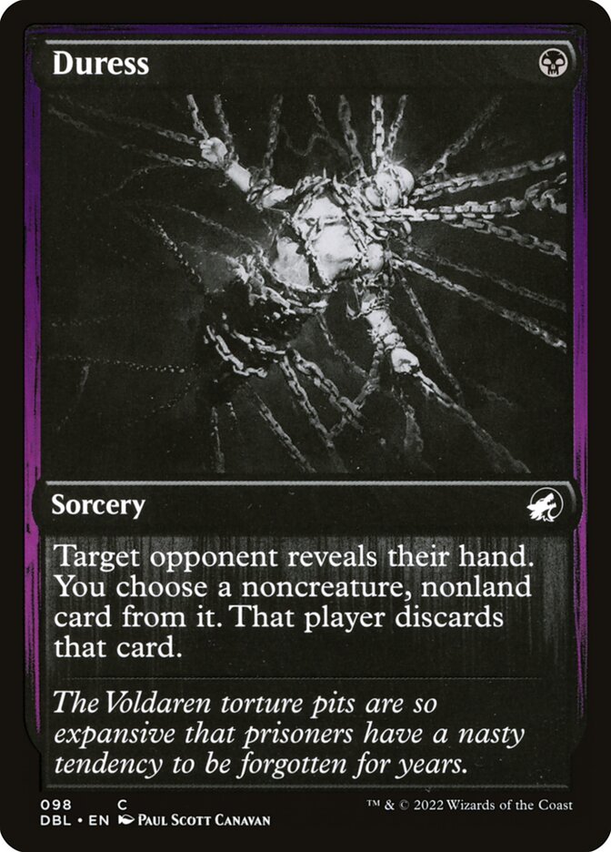 Duress - Innistrad: Double Feature (DBL)