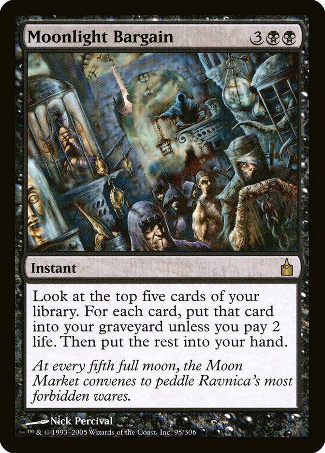 Moonlight Bargain (95) - Ravnica: City of Guilds (RAV)