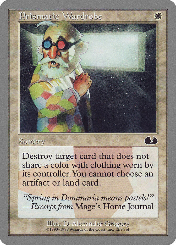 Prismatic Wardrobe (12) - Unglued (UGL)