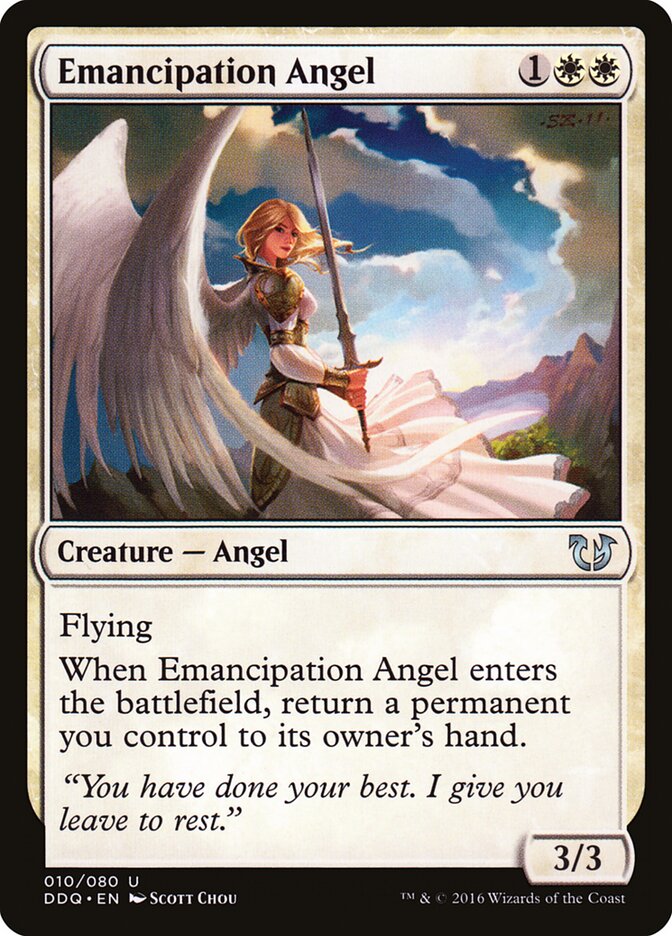 Emancipation Angel (10) - Duel Decks: Blessed vs. Cursed (DDQ)