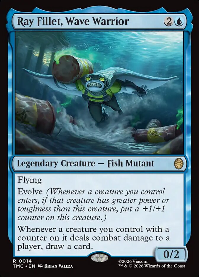 Ray Fillet, Wave Warrior (14) - Teenage Mutant Ninja Turtles Eternal (TMC)