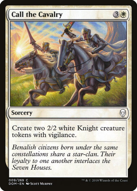 Call the Cavalry (9) - Dominaria (DOM)